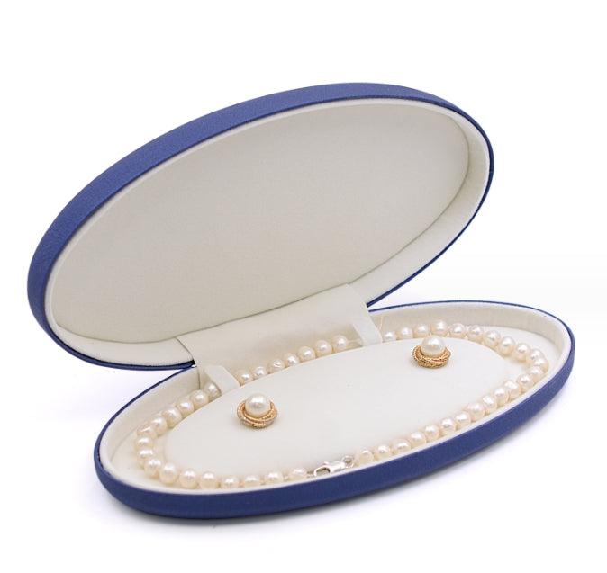 Ostrich Egg Pearl Necklace Boxes - Jewelry Packaging Mall