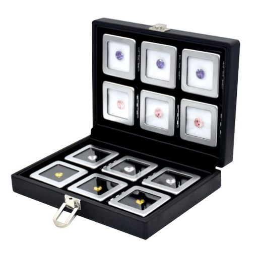 Portable PU Travel Case Hold Gem Boxes-JPM0134 - Jewelry Packaging Mall