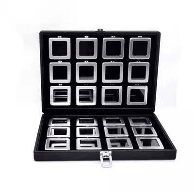 Portable PU Travel Case Hold Gem Boxes - Jewelry Packaging Mall