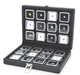 Portable PU Travel Case Hold Gem Boxes-JPM0134 - Jewelry Packaging Mall