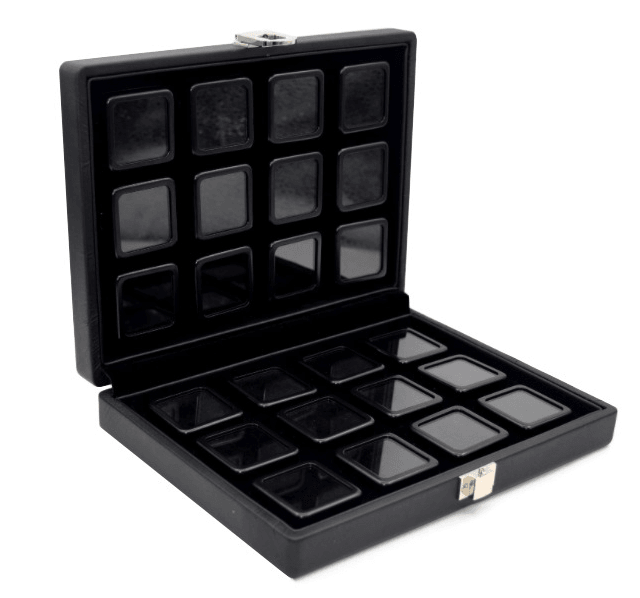 Portable PU Travel Case Hold Gem Boxes - Jewelry Packaging Mall