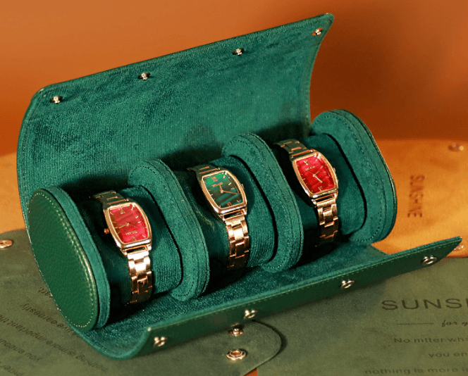 PU Leather Travel Watch Boxes-JPM0227 - Jewelry Packaging Mall