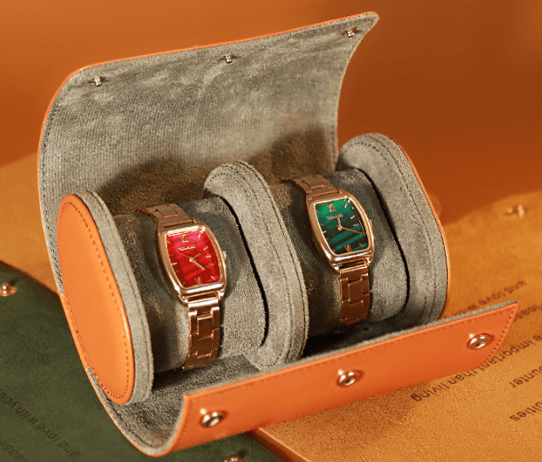 PU Leather Travel Watch Boxes-JPM0227 - Jewelry Packaging Mall