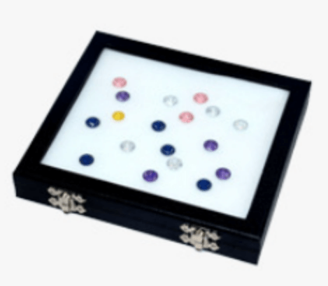 Rectangular Pu Gem Box-JPM0145 - Jewelry Packaging Mall