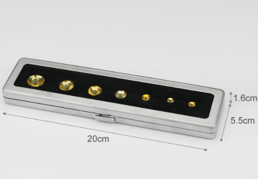 Round Corner Metal Luxury Gem Box-JPM0147 - Jewelry Packaging Mall