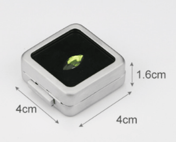 Round Corner Metal Luxury Gem Box-JPM0147 - Jewelry Packaging Mall