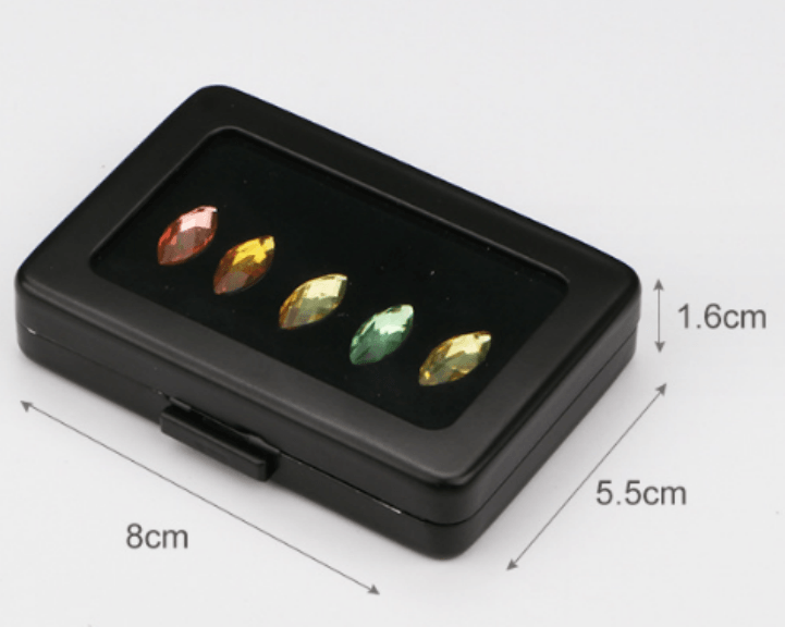 Round Corner Metal Luxury Gem Box-JPM0147 - Jewelry Packaging Mall