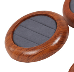 Round Shape Wood Counter Showcase Tray-JPM0079 - Jewelry Packaging Mall