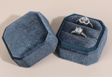 Octagon Velvet Box Collection-JPM0171 - Jewelry Packaging Mall
