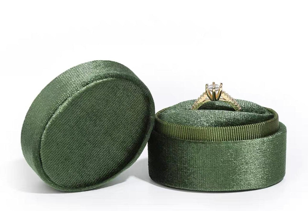 Oval Velvet Box Collection-JPM0169 - Jewelry Packaging Mall