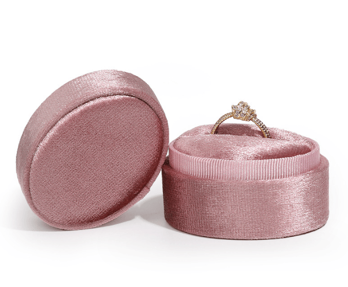 Oval Velvet Box Collection-JPM0169 - Jewelry Packaging Mall