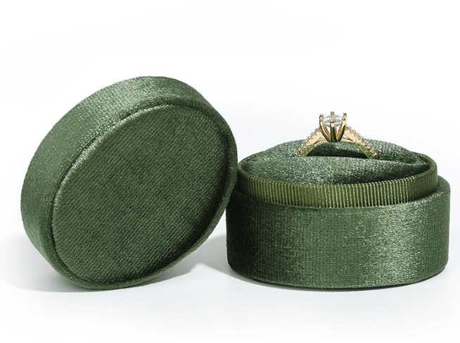 Oval Velvet Box Collection-JPM0169 - Jewelry Packaging Mall