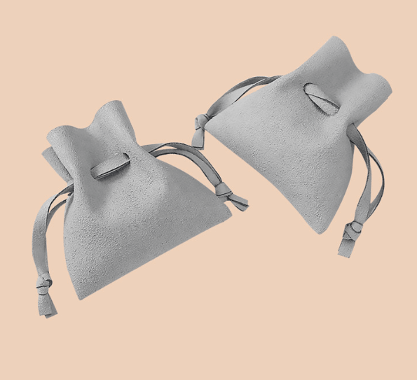 String Microfiber Pouch (30 pcs Per Pack) - Jewelry Packaging Mall