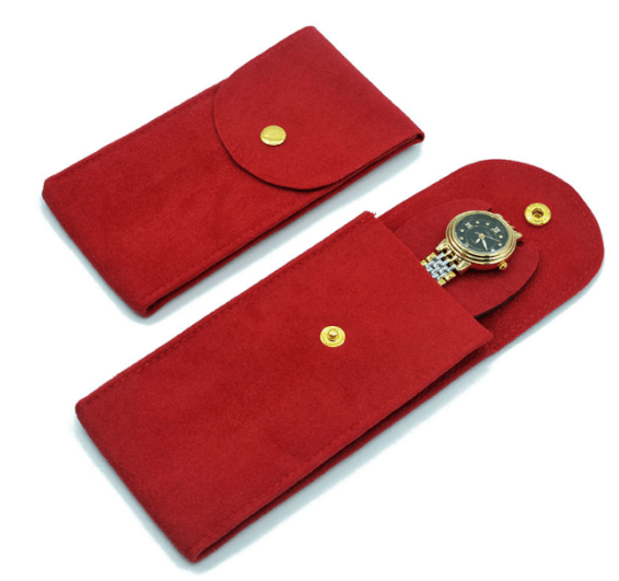 Suede Watch Pouches ( 10 pcs Per Pack ) - Jewelry Packaging Mall