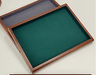 Wood Microfiber Showcase Tray-JPM0105 - Jewelry Packaging Mall