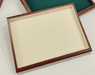 Wood Microfiber Showcase Tray-JPM0105 - Jewelry Packaging Mall